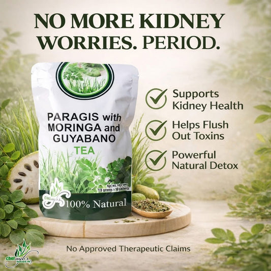 Chef Aul’s Paragis with Moringa & Guyabano Tea (20 Sachets)