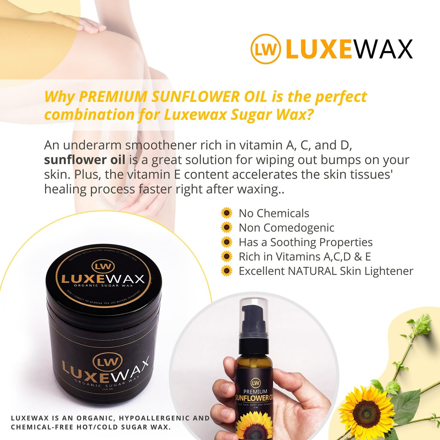 Luxewax Sunflower Oil