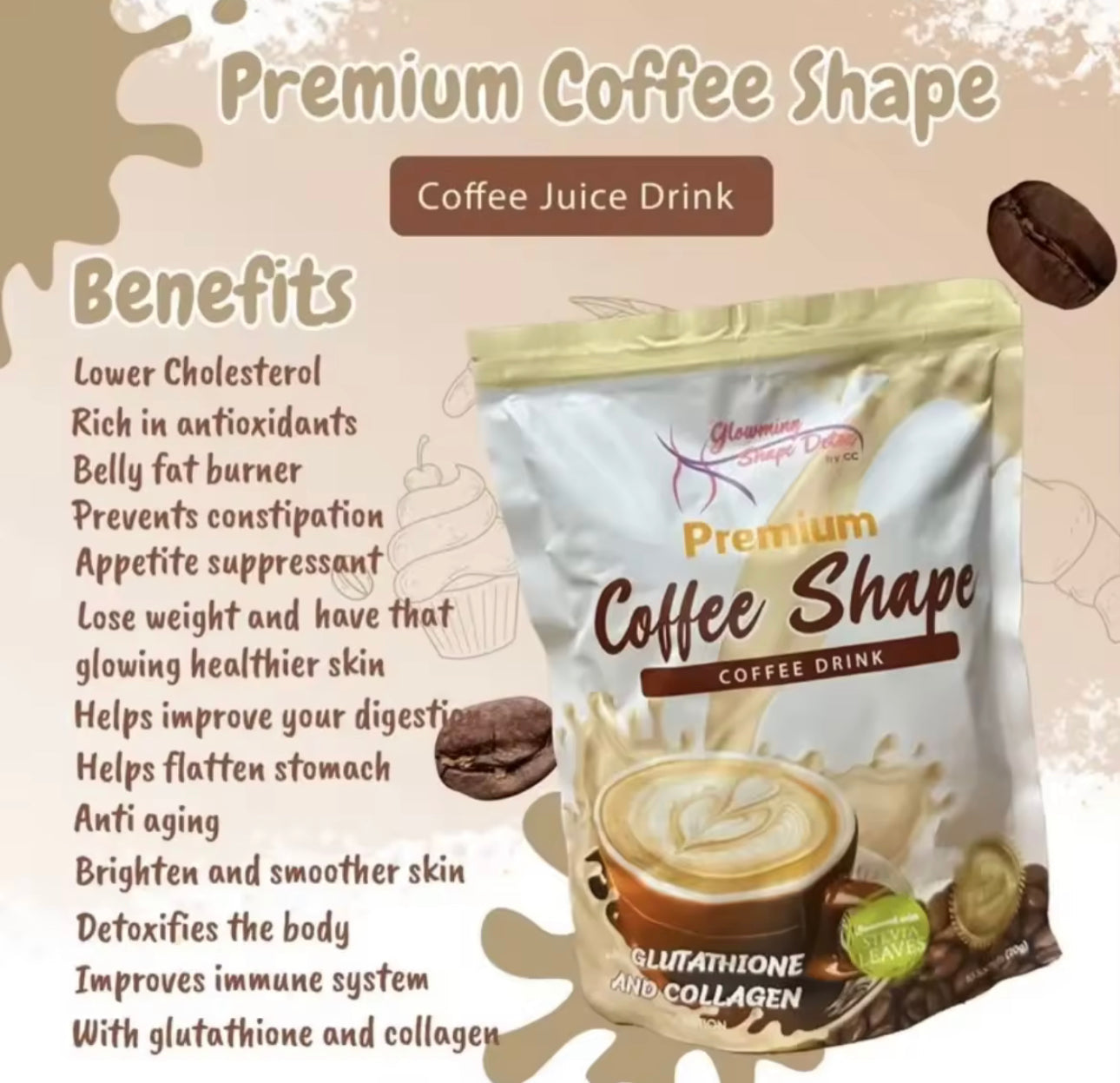 Glowming Shape Detox- Premium Coffee Shape