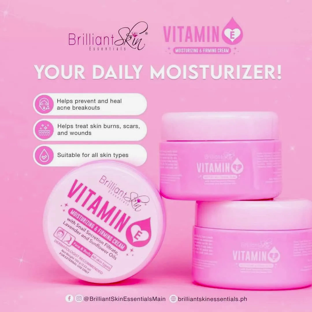 Brilliant Skin Vitamin E Moisturizing & Firming Cream