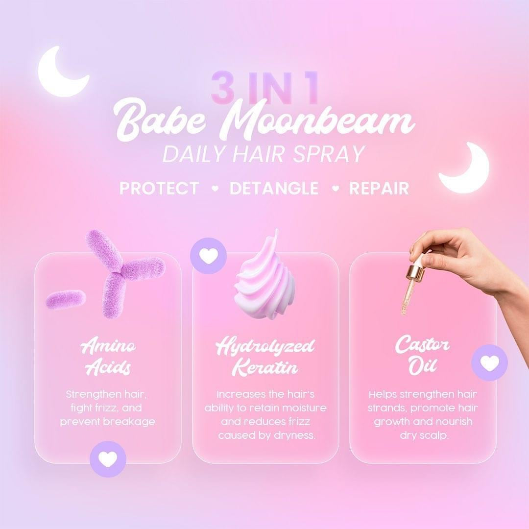 Babe Moonbeam Daily Hairspray- Whimsicle