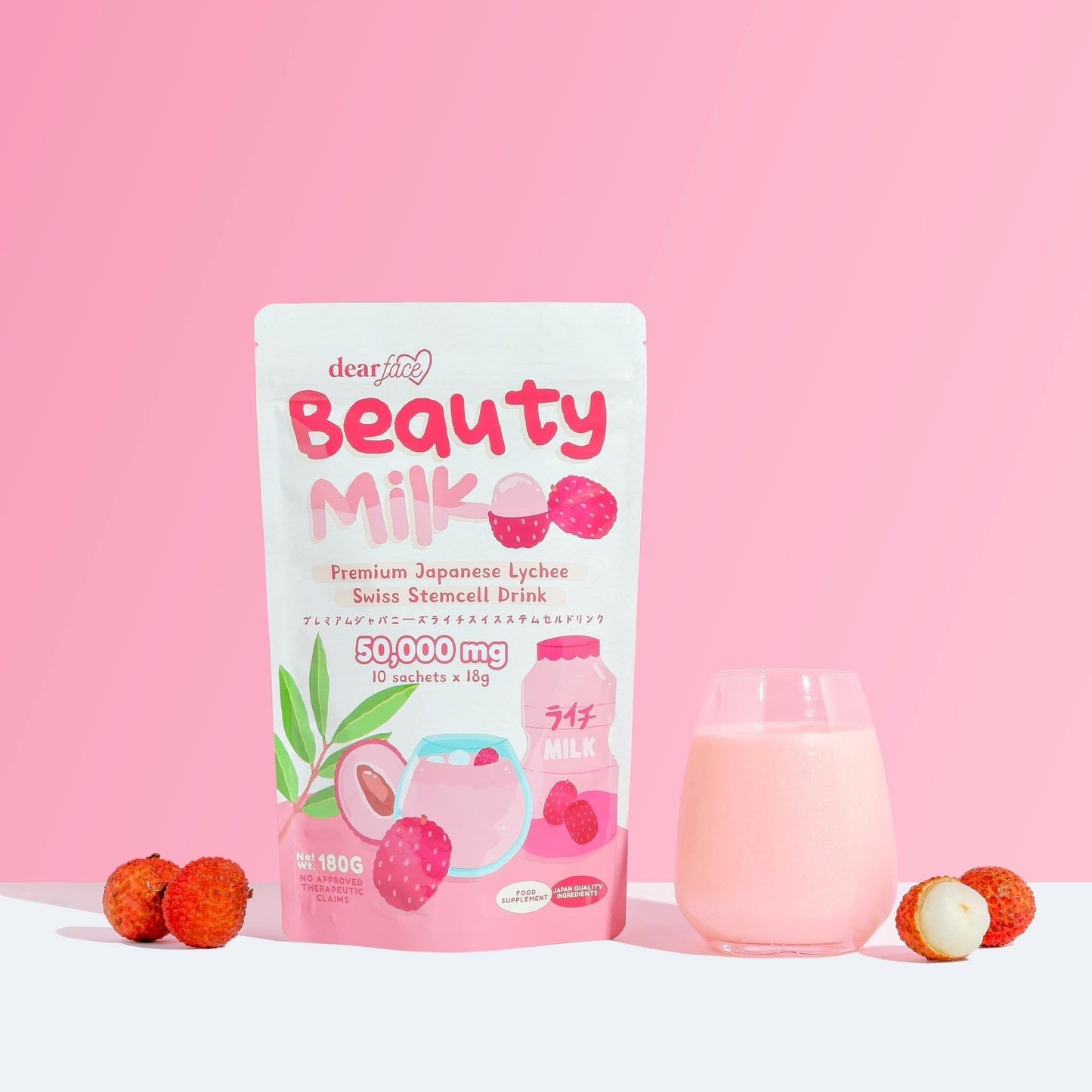 Dear Face Beauty Milk Lychee