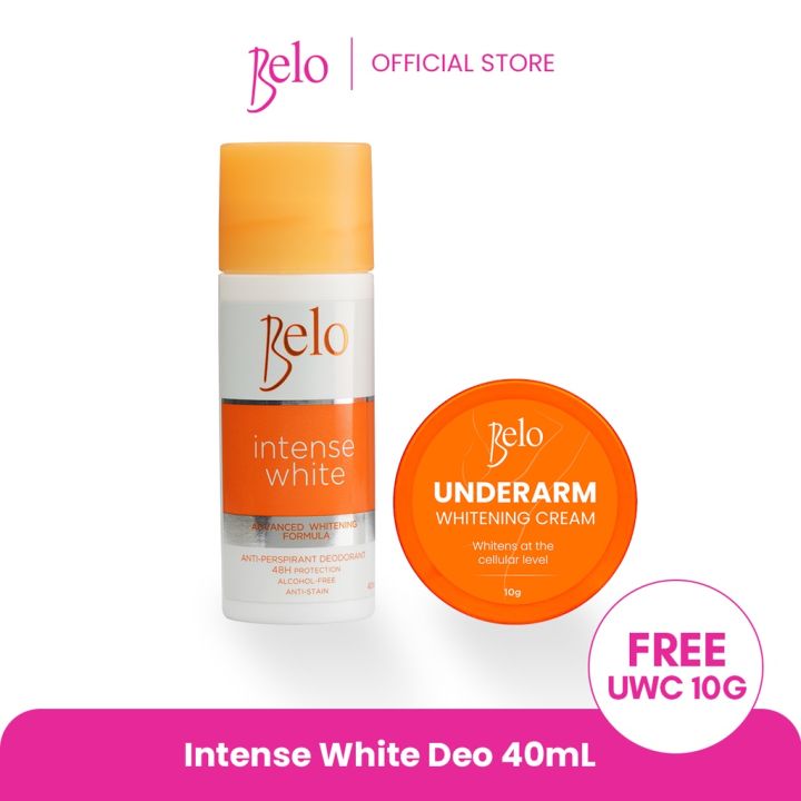 Belo Intense White Roll on Deodorant and Whitening Cream Duo