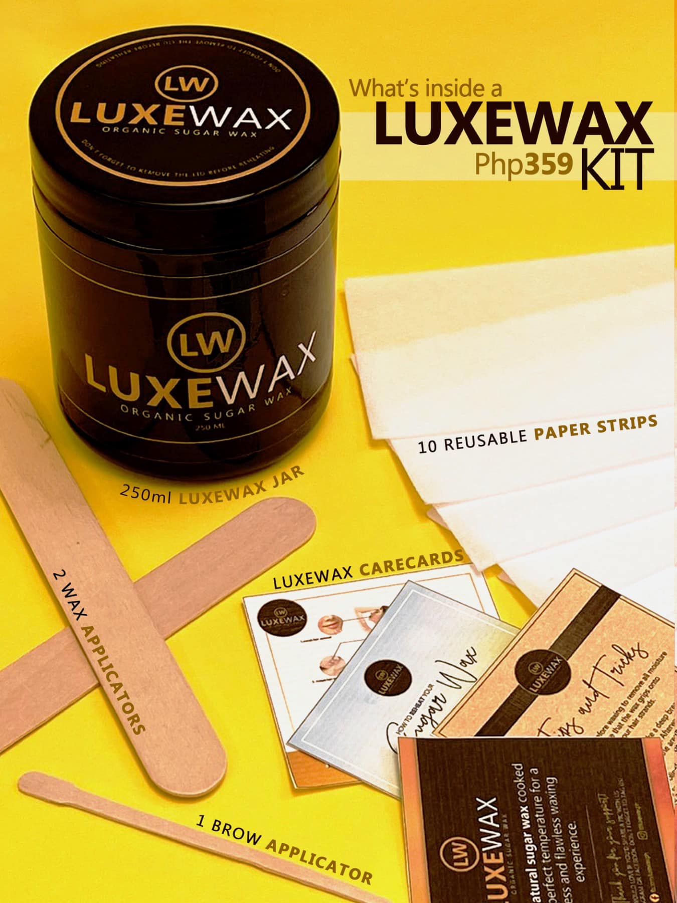 Luxewax Organic Sugar Wax