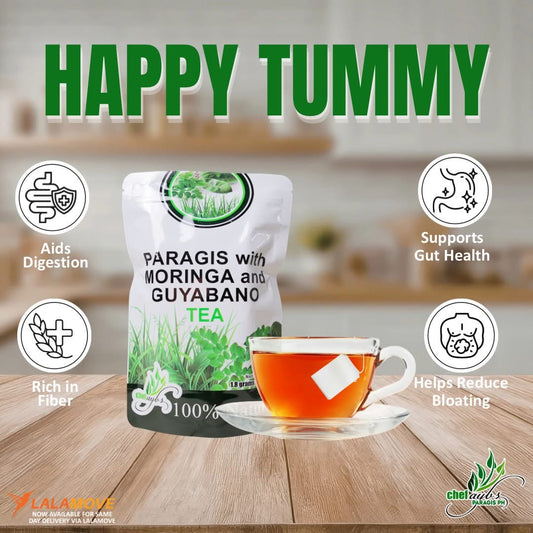 Chef Aul’s Paragis with Moringa & Guyabano Tea (20 Sachets)