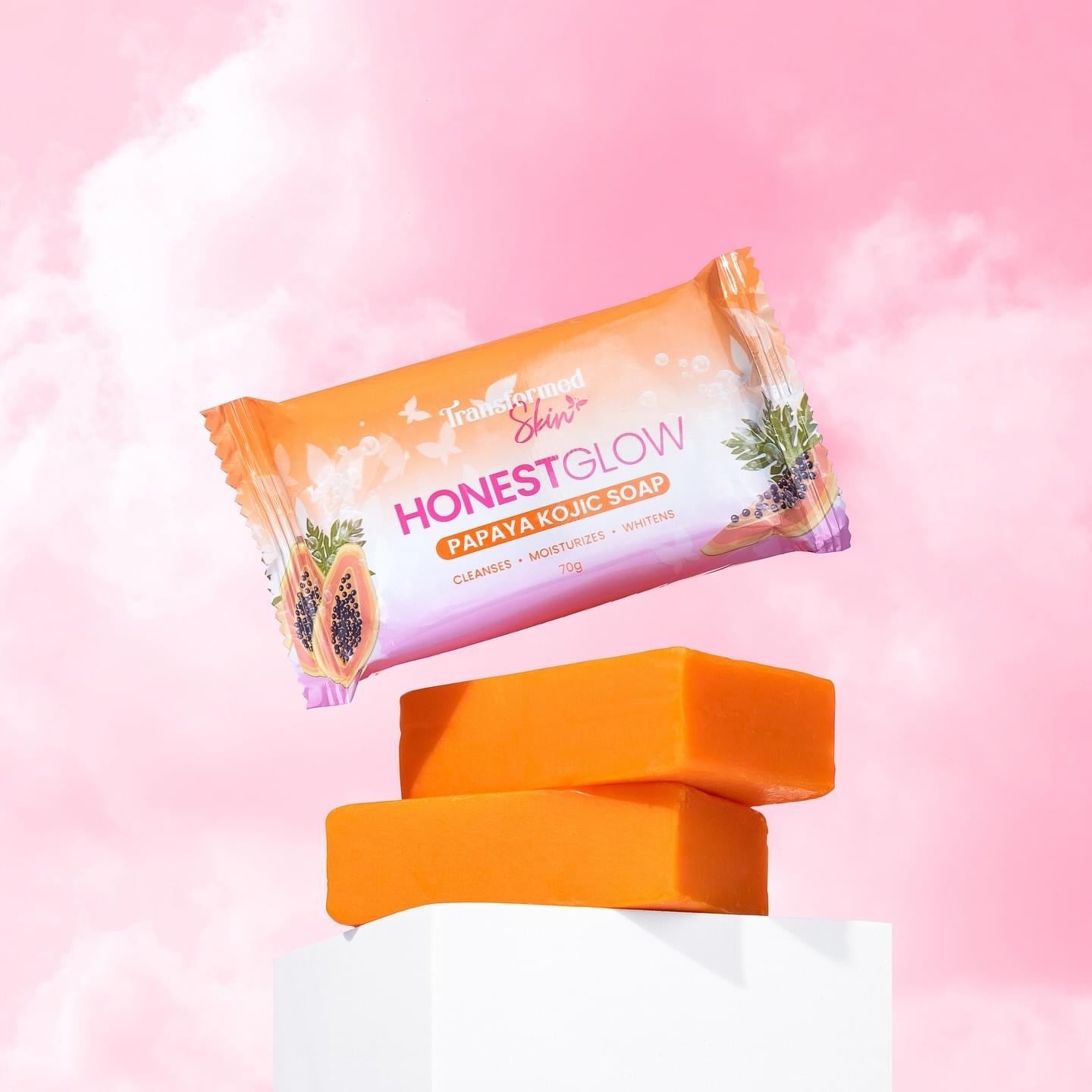 HonestGlow Papaya Kojic Soap