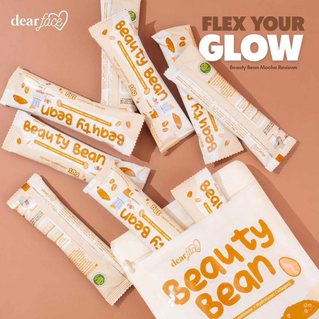 Dear Face Beauty Bean Premium Korean Mocha Coffee [10 Sachets]