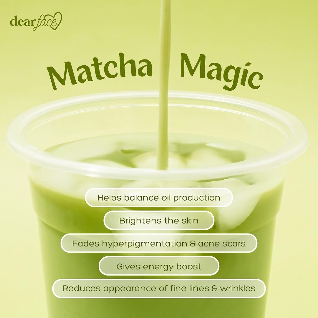 Dear Face Beauty Milk Japanese Matcha Latte [10 Sachets]