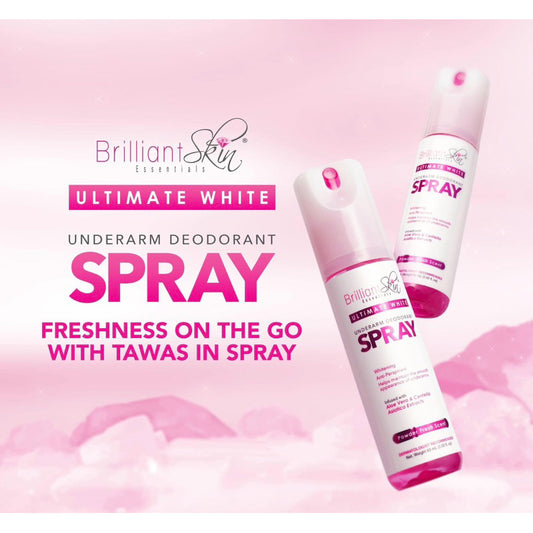 Brilliant Skin Ultimate White UA Deodorant Spray