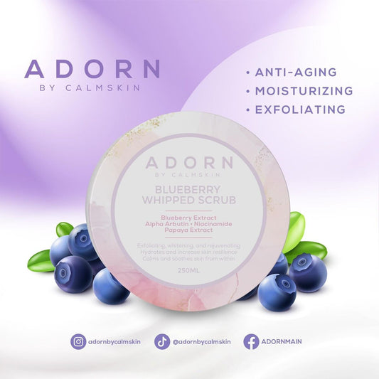 Adorn Blueberry Whipped Body Scrub