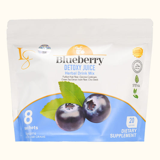 Luxe Slim Blueberry Detoxy Juice