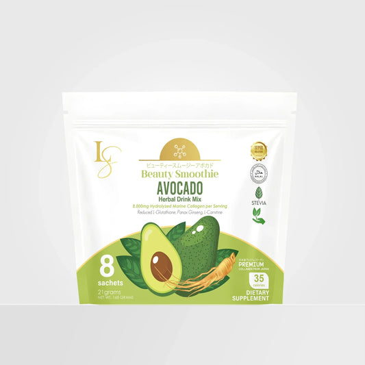 Luxe Slim Avocado Beauty Smoothie Pouch