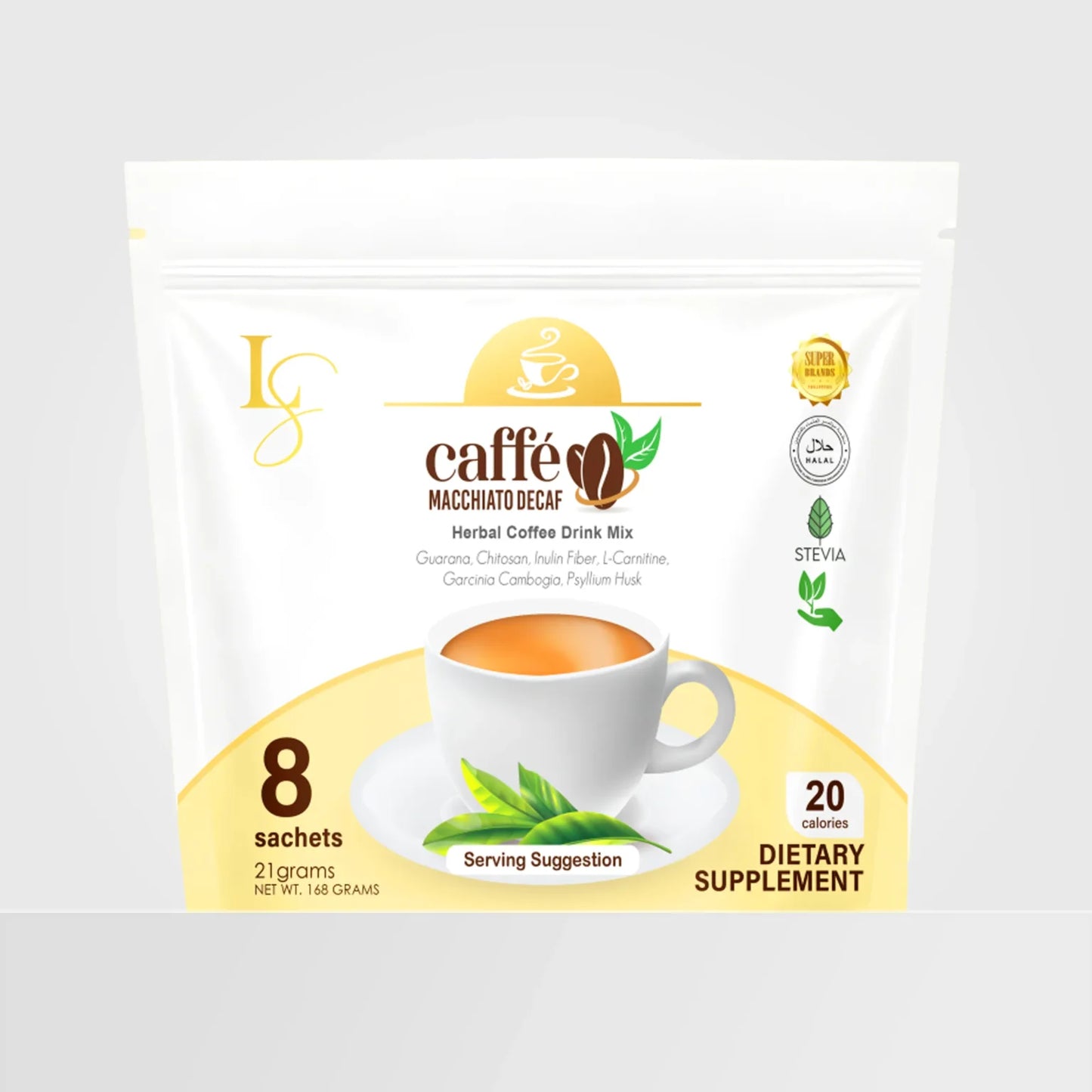 Luxe Slim Caffe Macchiato Decaffeinated